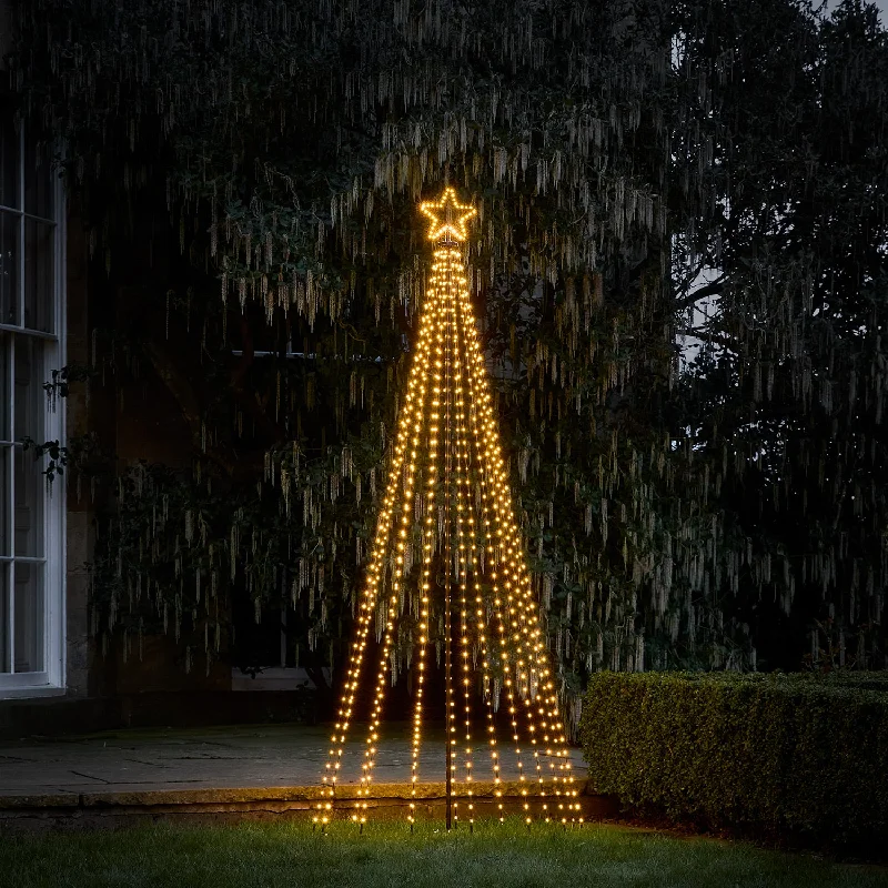 2.4m Warm White Micro LED Christmas Tree