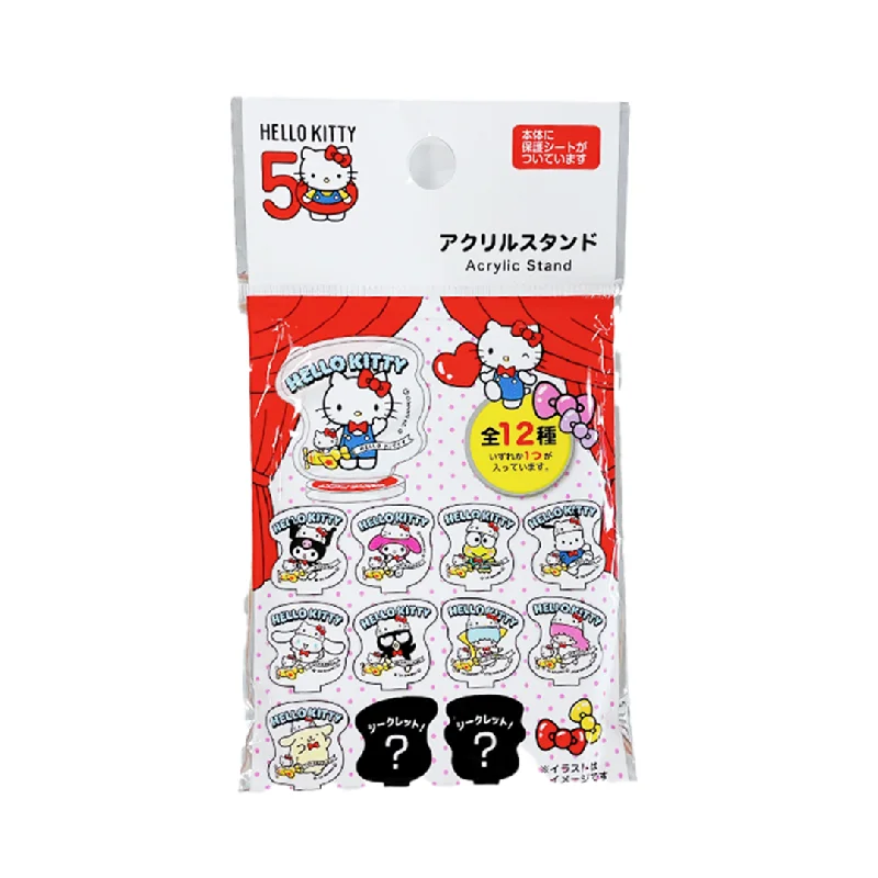 Hello Kitty Acrylic Stand Sanrio Characters 50th Anniversary