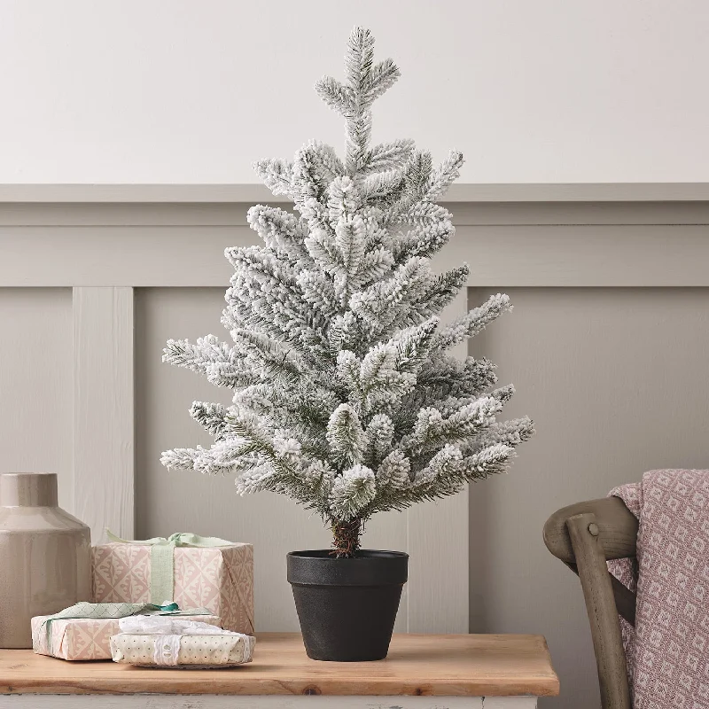 60cm Snow Covered Mini Christmas Tree