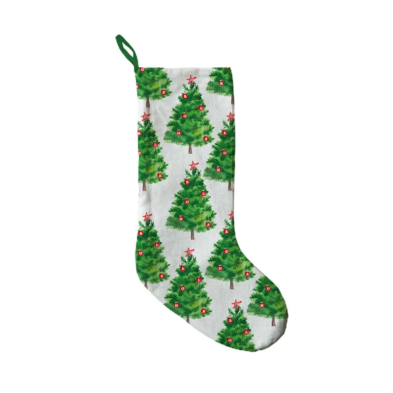 Aloha Star Christmas Tree Stocking