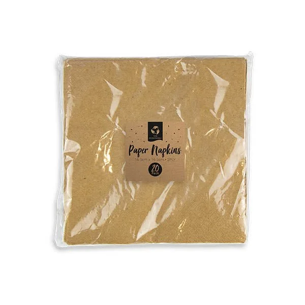 Biodegradable Paper Napkins 20 Pack