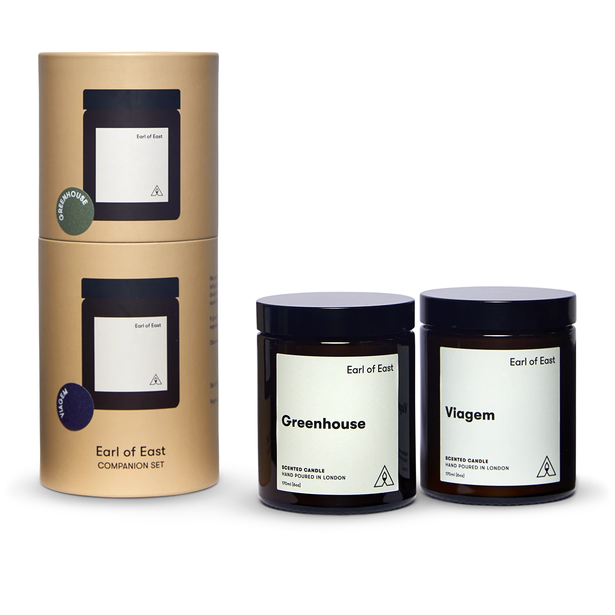 'Botanical' Candle Companion Set - Viagem + Greenhouse by Earl of East