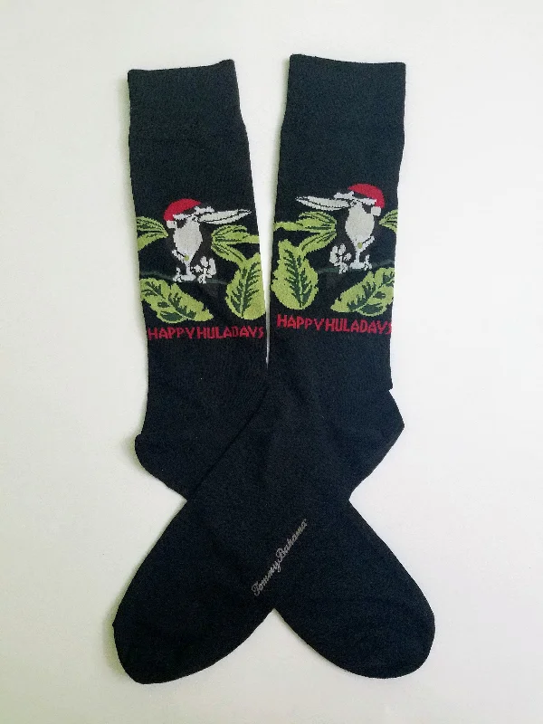 Happy Huladays Crew Socks