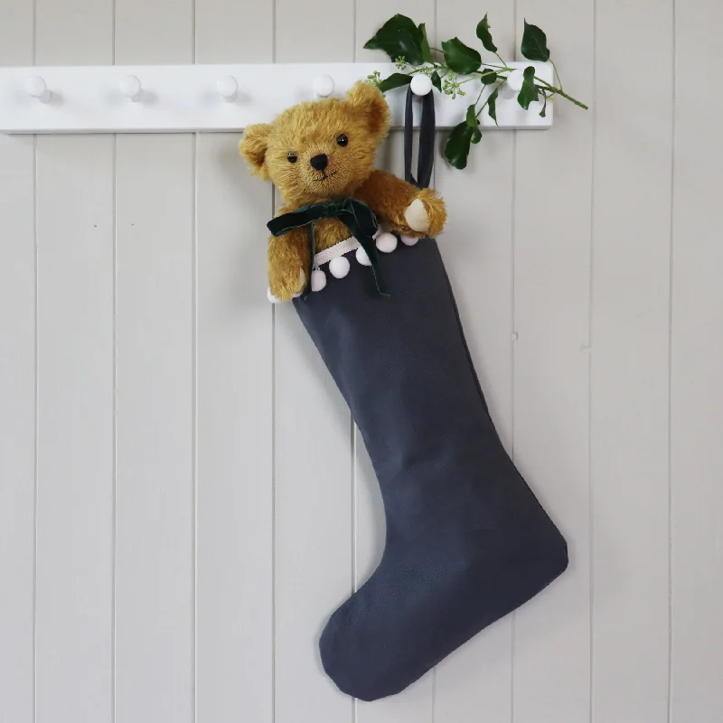 Christmas Stocking CHARCOAL GREY