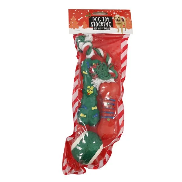 Christmas Dog Toy Stocking