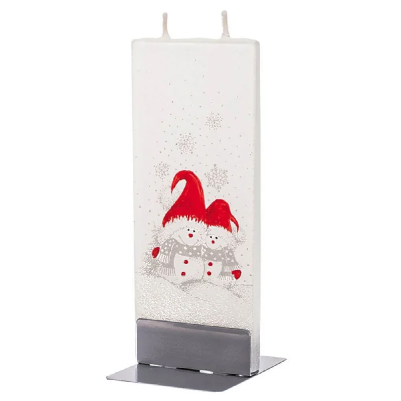 Christmas Snowmen Candle