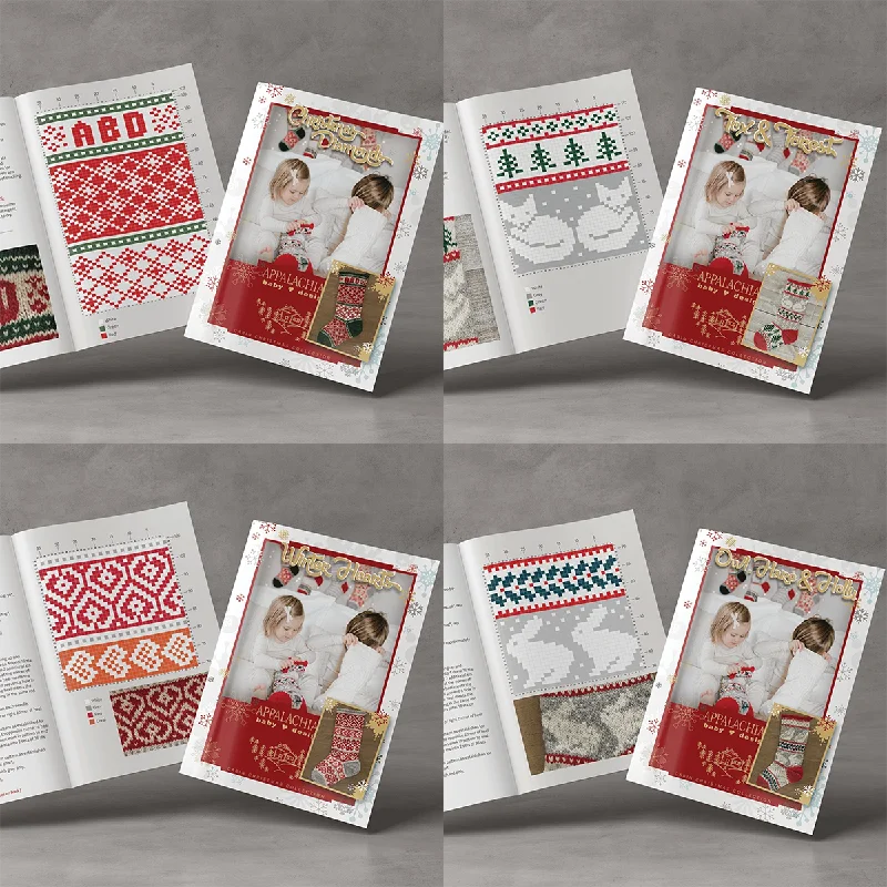 Christmas Stocking Pattern Booklet Collection