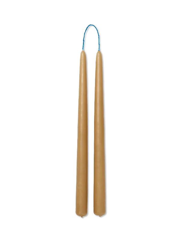 Dipped Candles | Straw | Set of 2 | by ferm Living