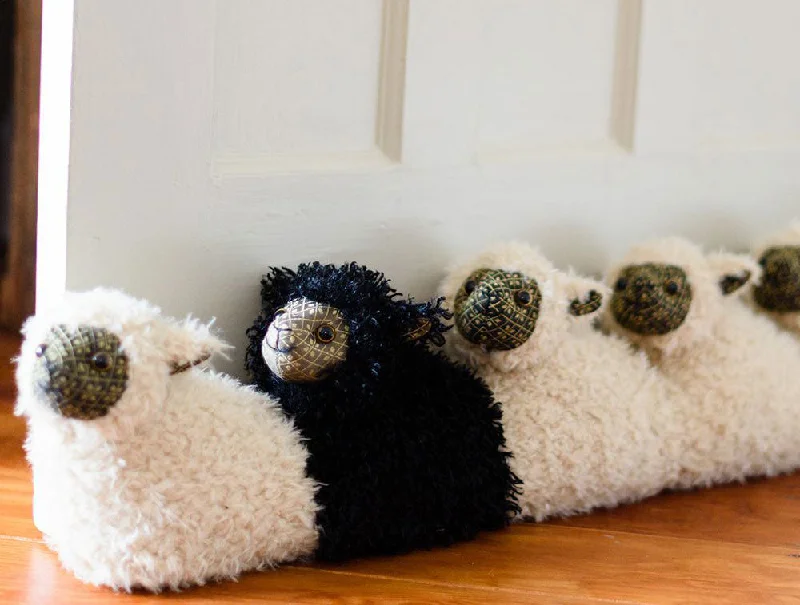 Dora Designs Black Sheep of the Family Draught Excluder