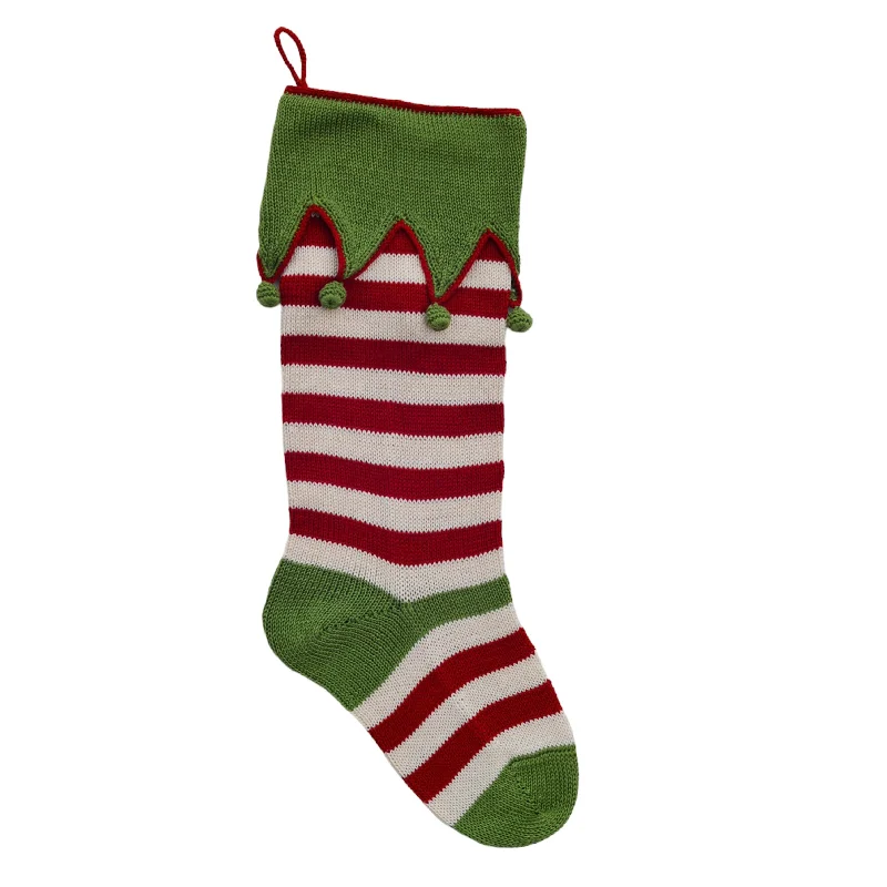 Elf Cuff Stocking, Multi