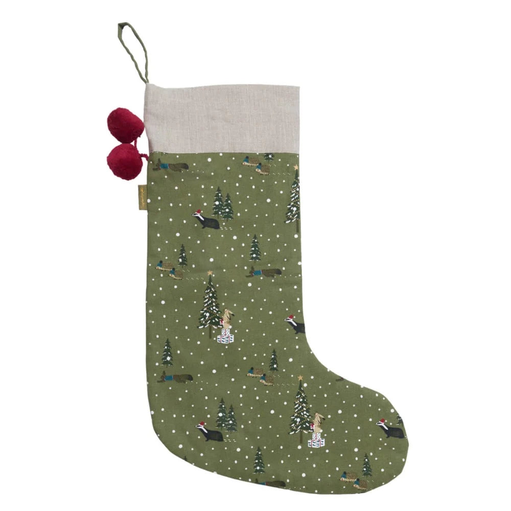 Sophie Allport "Festive Forest" Christmas Stocking