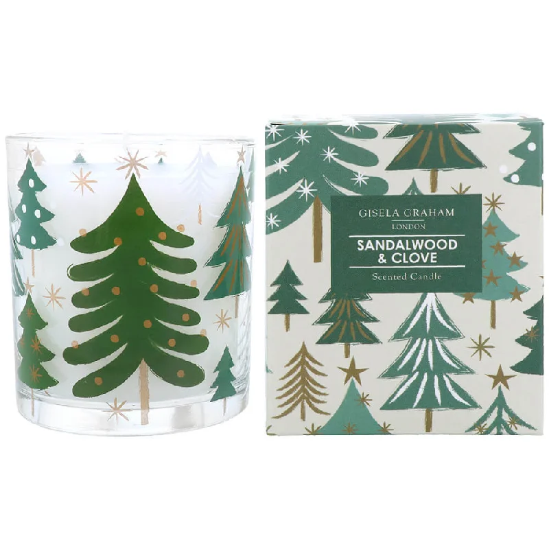 Festive Trees Candle (Sandalwood and Clove)