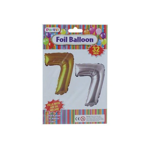 Foil Balloon 32 Inch Number 7