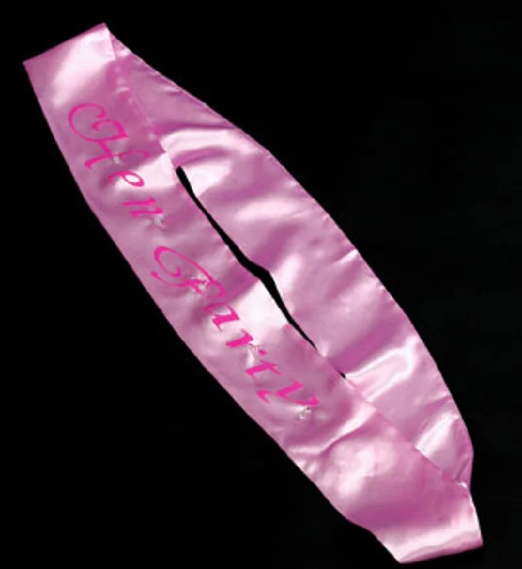 Hen Party Flashing Sash