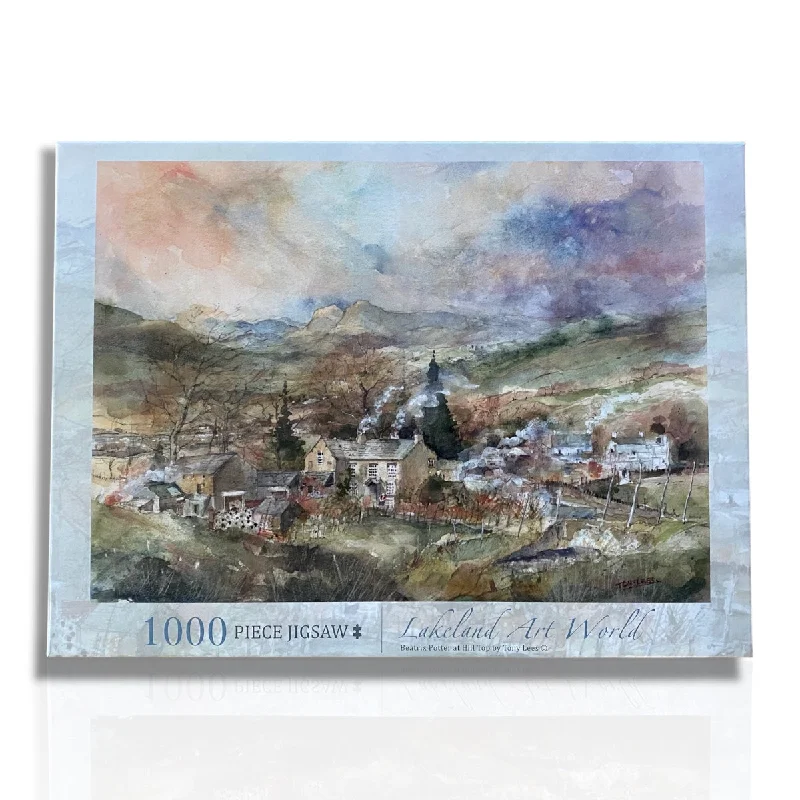 Lakeland Art World Hill Top Jigsaw