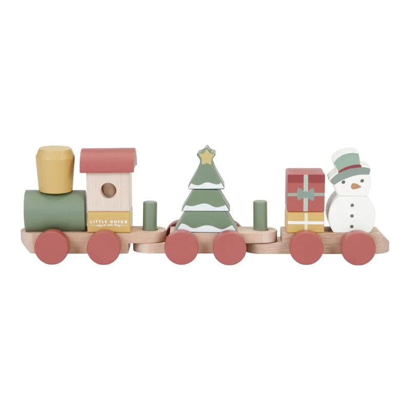 Little Dutch Christmas Stacking Train