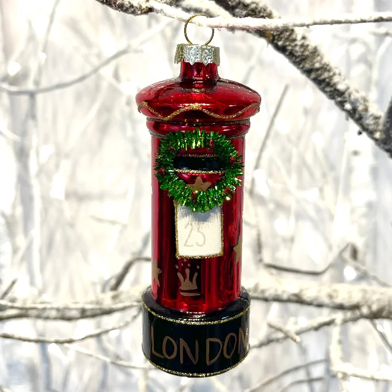 London Postbox Tree Bauble