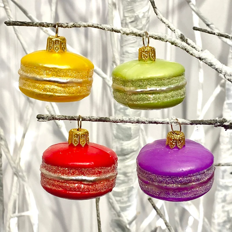 Macaron Bauble Set