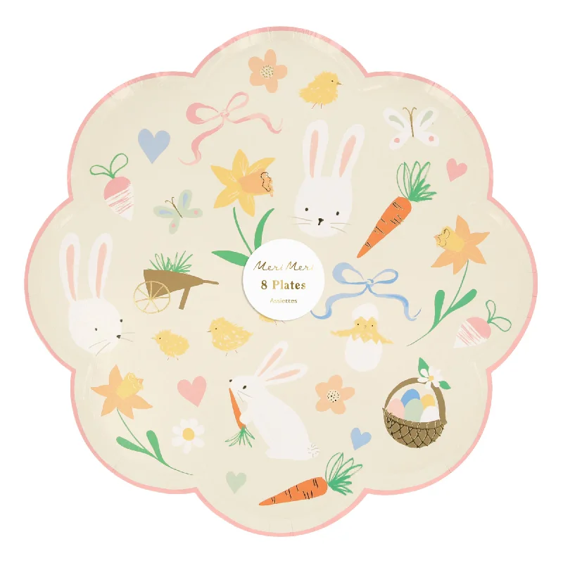 Meri Meri: Easter Icon Dinner Plates (x8)