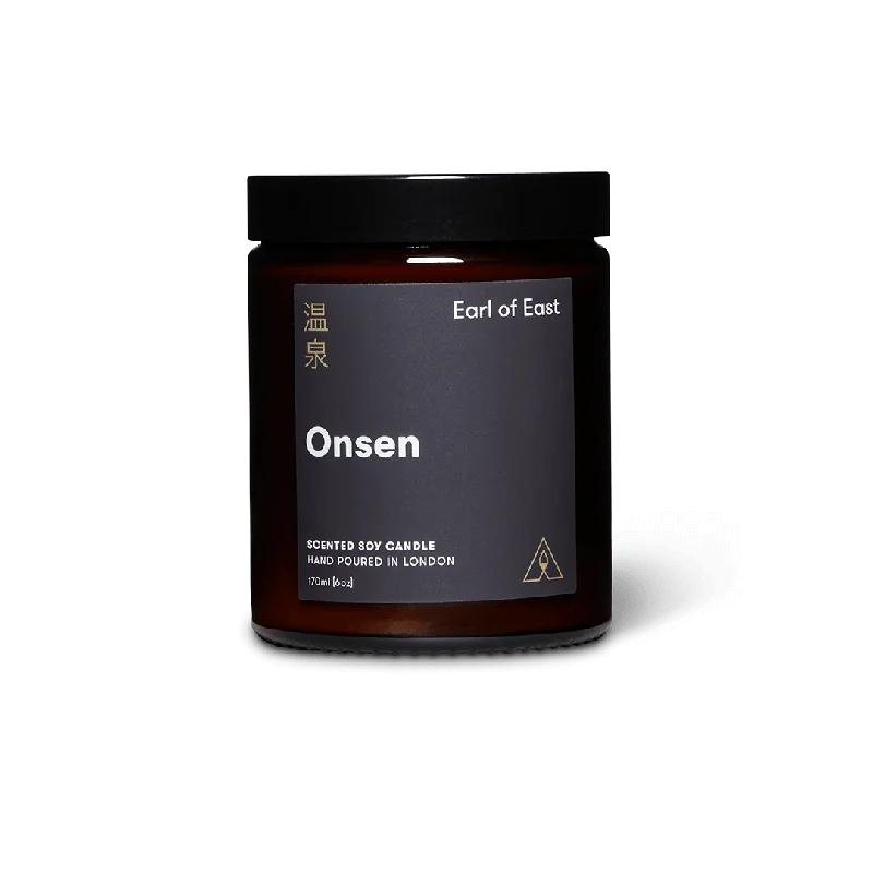 Onsen - Japanese Hot Springs | 170ml | Soy Wax Candle | by Earl of East