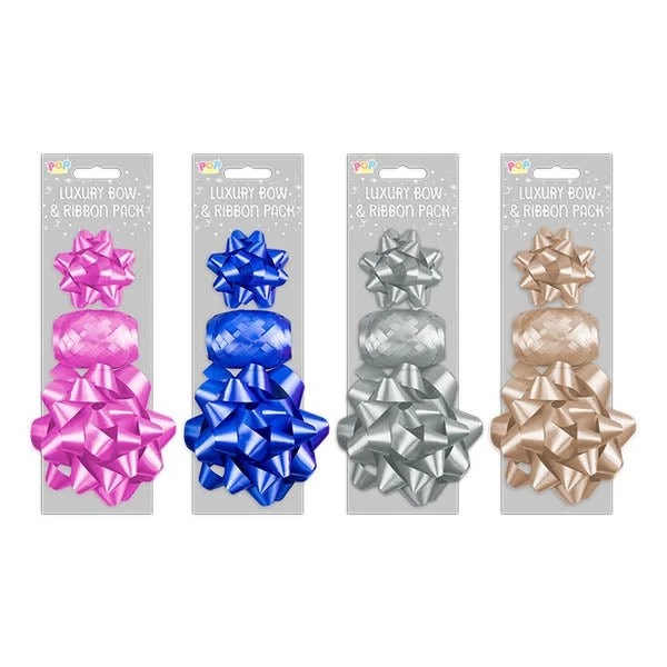 Pop Party Luxury Bow & Ribbon Pack