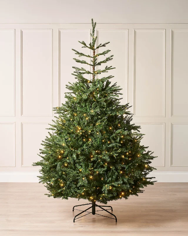 Pre-Lit Grand Nordmann Fir Christmas Tree, 6 ft