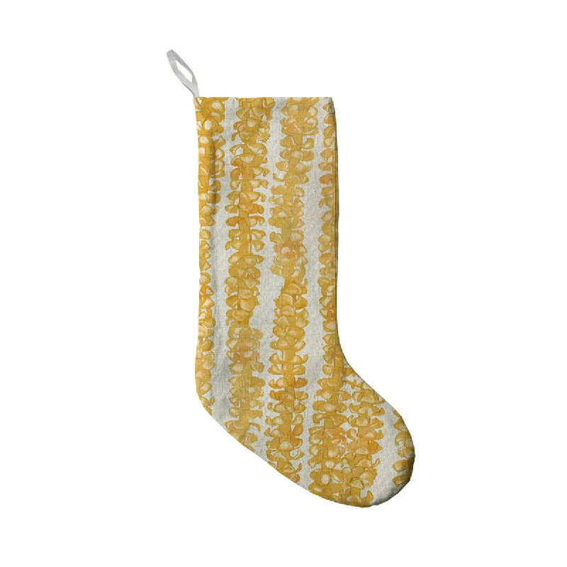 Puakenikeni Yellow Lei Stocking