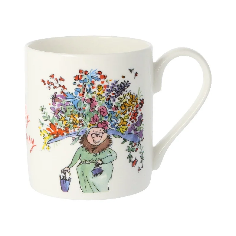 Quentin Blake Lovely Granny Bone China Mug