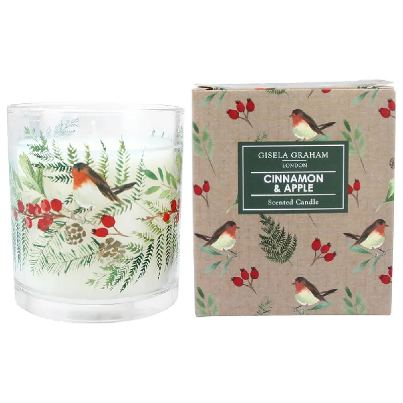 Robins and Rosehips Candle (Cinnamon Apple)