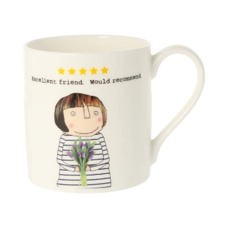 Rosie Made A Thing Excellent Friend Bone China Mug