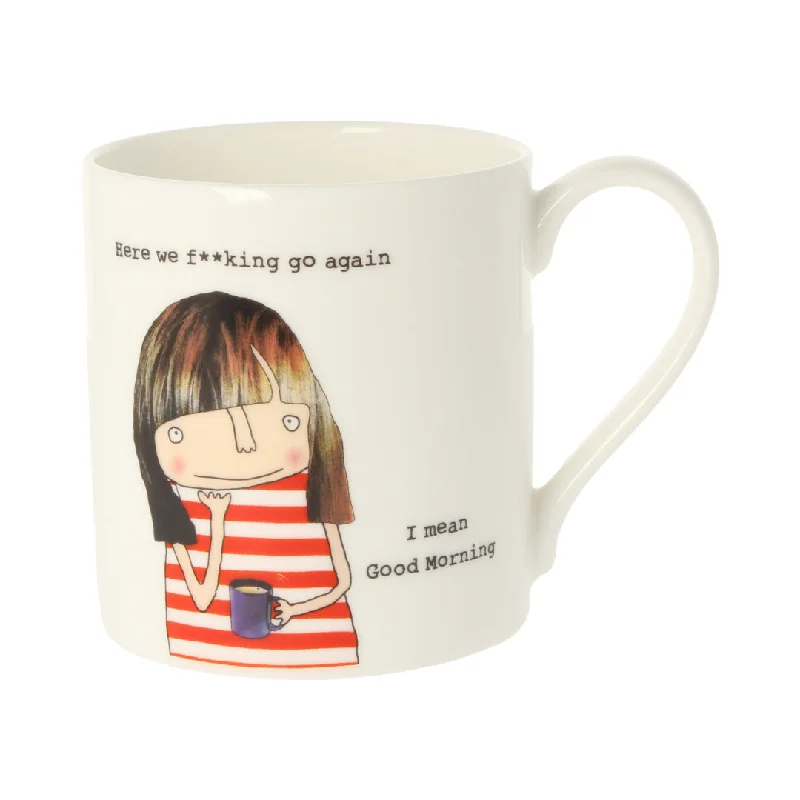 Rosie Made A Thing Good Morning Bone China Mug