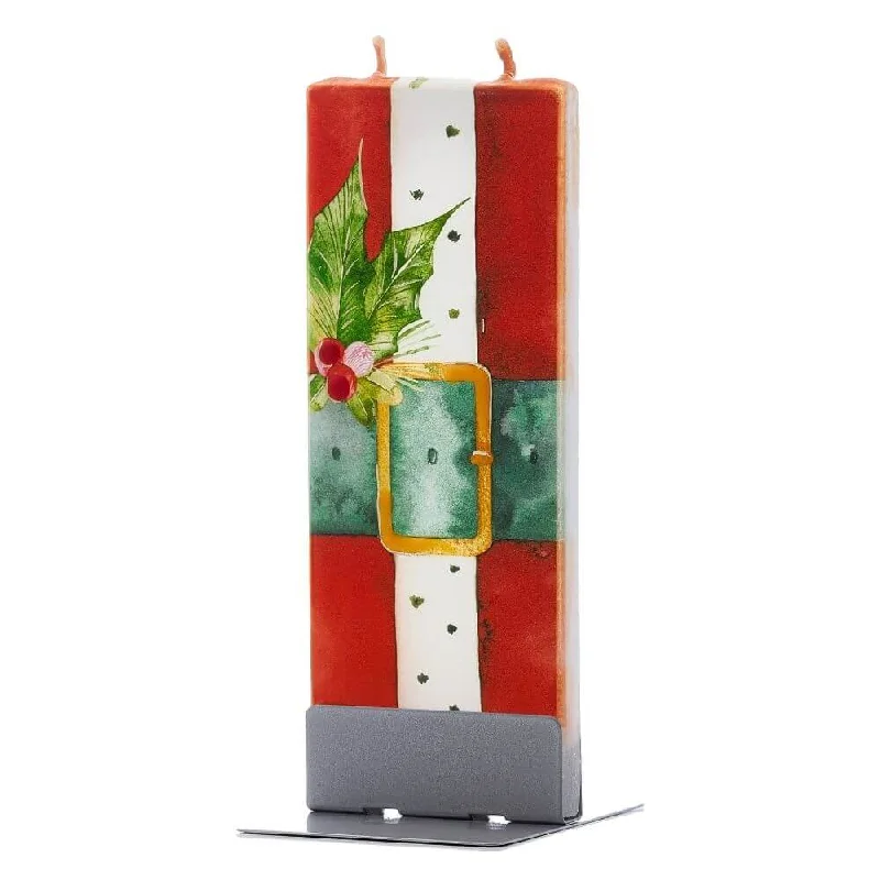 Santa's Belt Candle