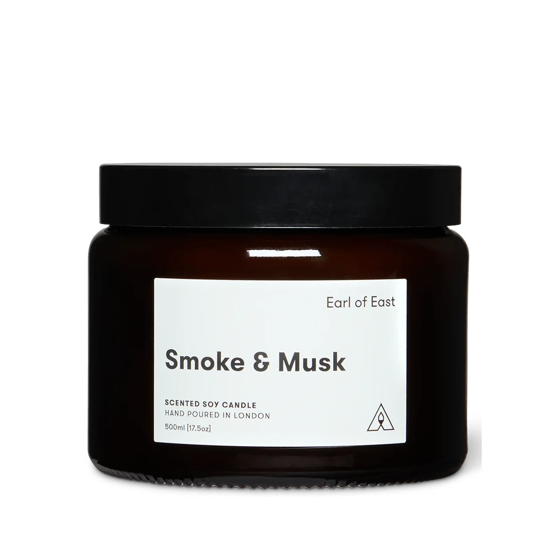 Smoke & Musk | 500ml | 3 Wick Soy Wax Candle | by Earl of East