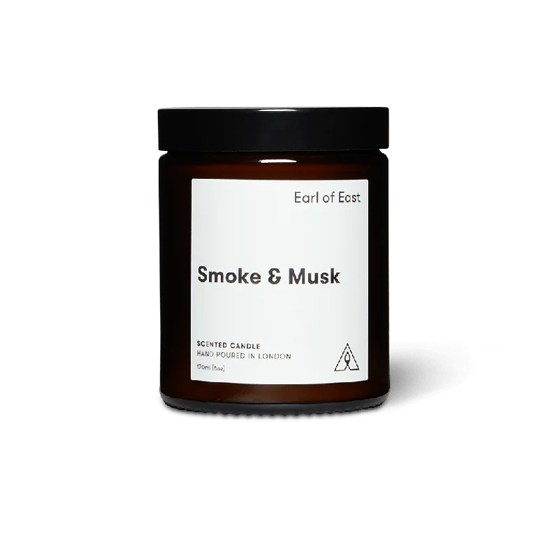 Smoke & Musk | 170ml | Soy Wax Candle | by Earl of East