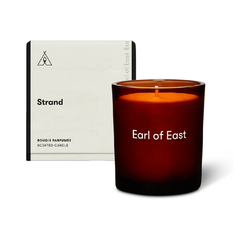 Strand Candle | 260ml | Birchwood, Bay Leaf & Mandarin Rind | Soy | by Earl of East