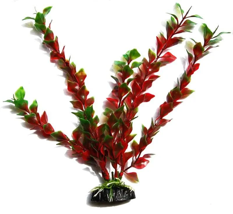 Sunny Aquarium Plastic Plant AP-015 12 Inch