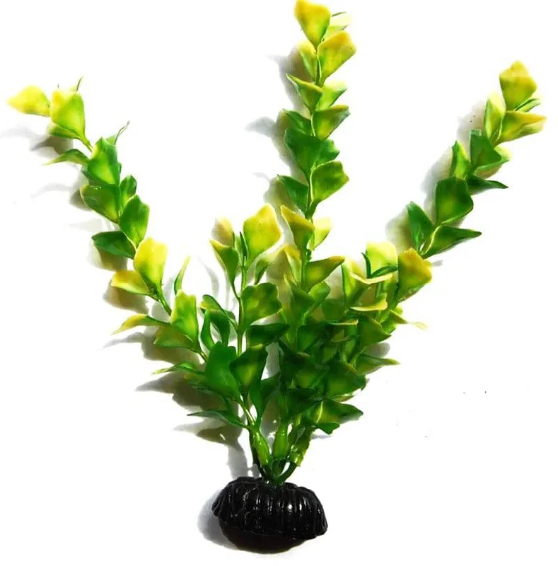 Sunny Aquarium Plastic Plant AP-015 8 Inch