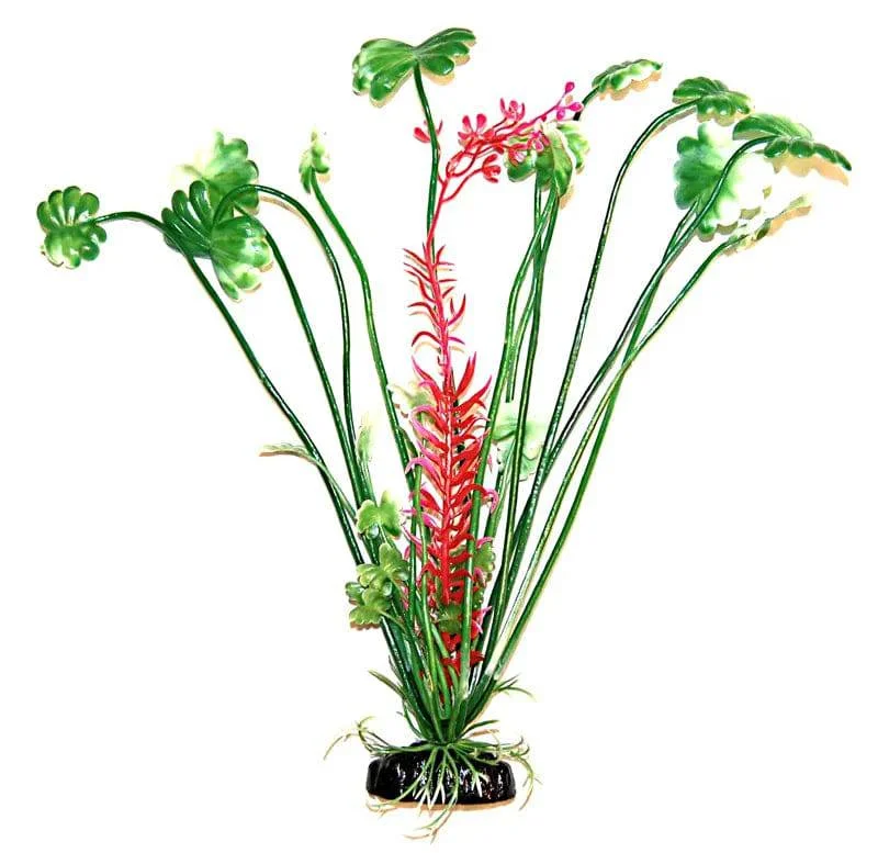 Sunny Aquarium Plastic Plant AP-018 12 Inch