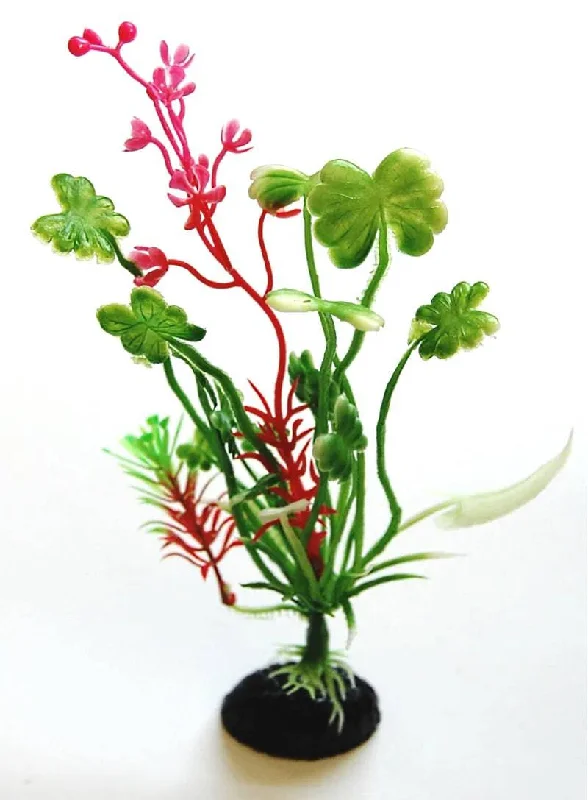 Sunny Aquarium Plastic Plant AP-018 8 Inch