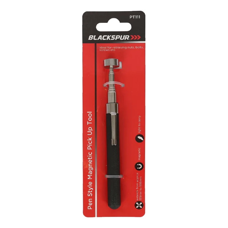 Telescopic Magnetic Pick Up Tool - Black - By Blackspur