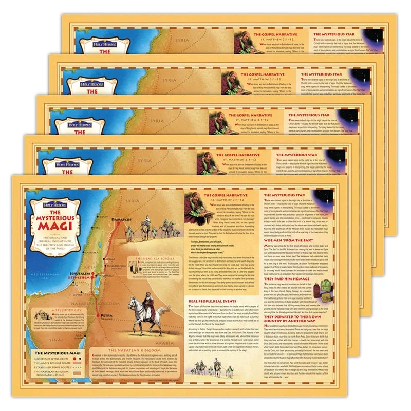 The Mysterious Magi Map (5-Pack)