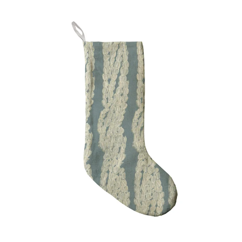 Twisted Pikake Lei Stocking