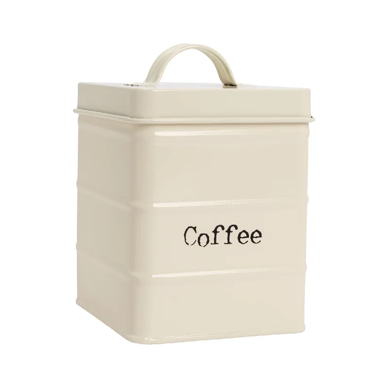 Vintage Metal Coffee Canister - By Harbour Housewares