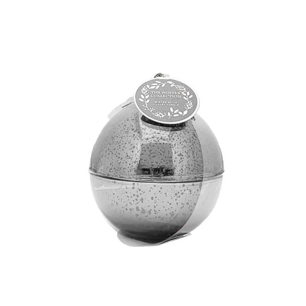 Winter Collection Silve Bauble Candle