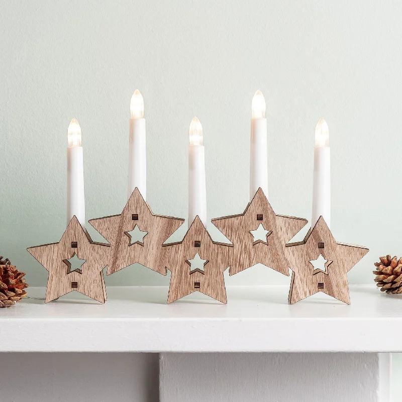 Wooden Candle Bridge