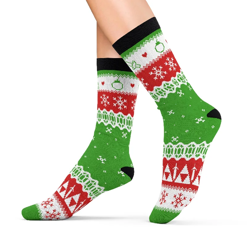 Zelda Cushion Socks Christmas Sweater Socks